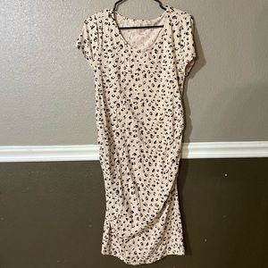 ‼️SOLD‼️ Leopard Maternity Dress